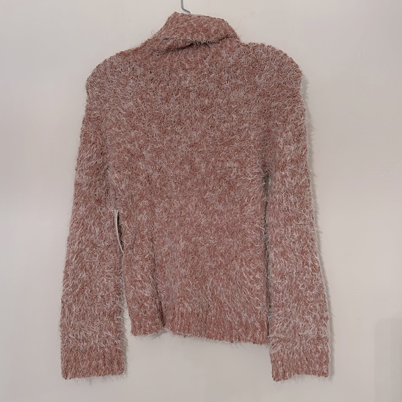 NWT Abound Fuzzy Knit Turtleneck Sweater - Picture 4 of 7